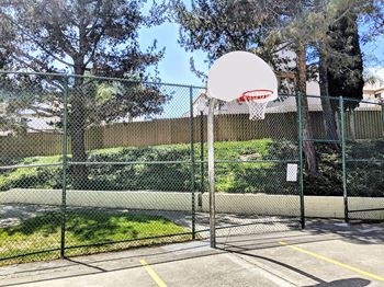 basketball court at The Stratton Apartments in San Diego, CA